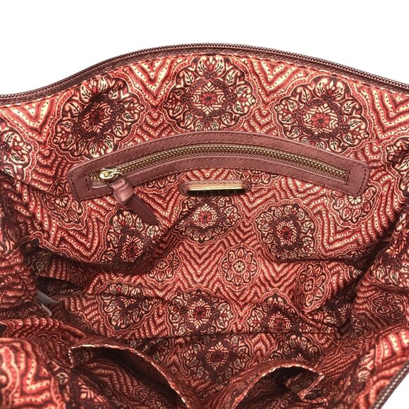 Steven by Steve Madden Jonah Tassel Bag Boho-Chic Mauve Shoulder Bag Gold Stud - Picture 11 of 16